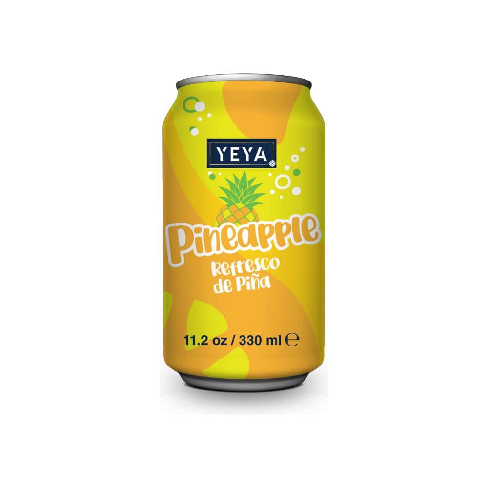 Refresco gaseado de piña YEYA (330 ml / 11.2 fl oz) - Miniatura 1