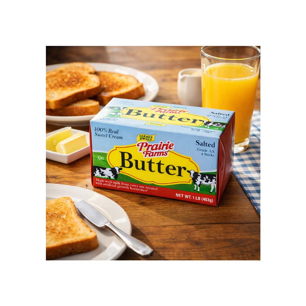 Mantequilla con sal Prairie Farms (453 g / 1 lb) - Miniatura 4