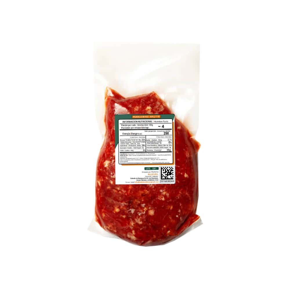Picadillo de res 20% grasa ALLÁ (454 g / 1 lb) - Miniatura 9