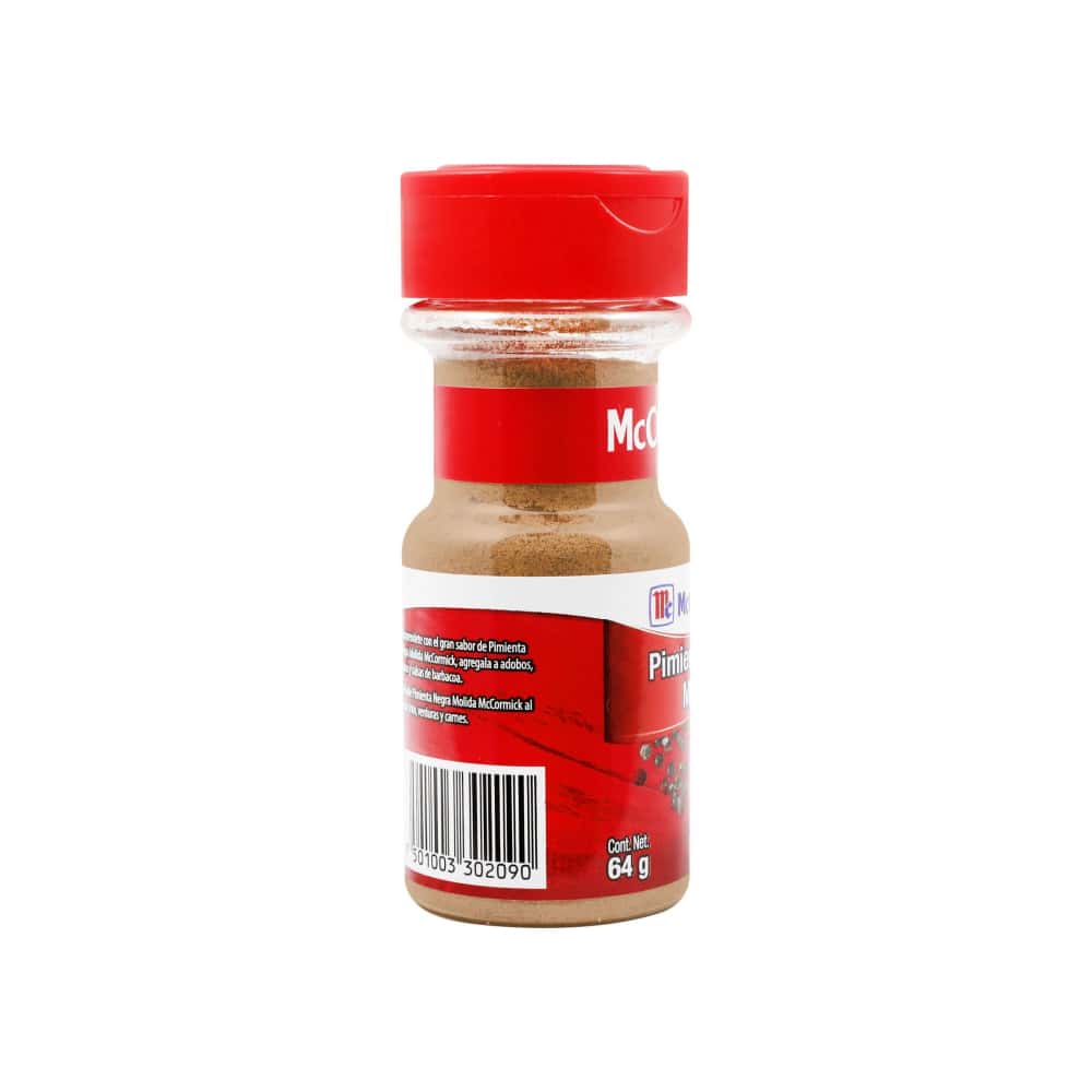Pimienta negra molida McCormick (64 g / 2.26 oz) - Miniatura 5