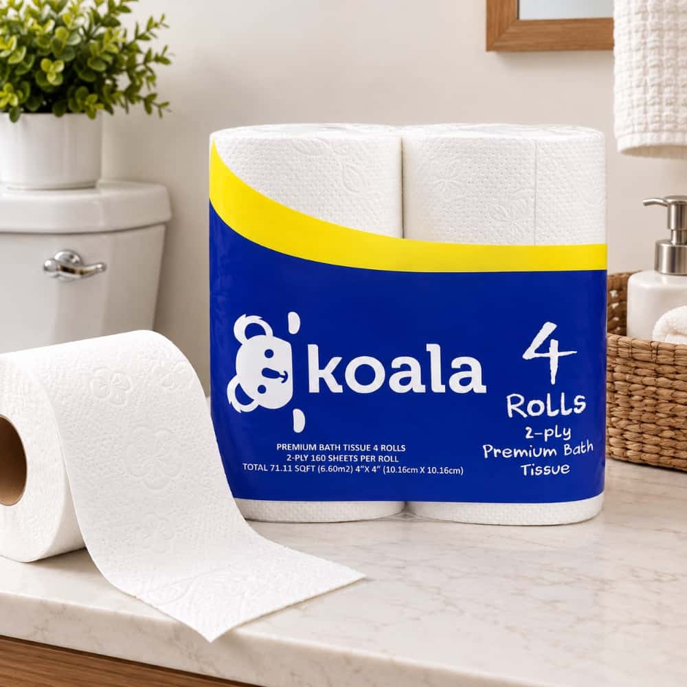 Papel higiénico doble hoja Koala (4 U) - Miniatura 3
