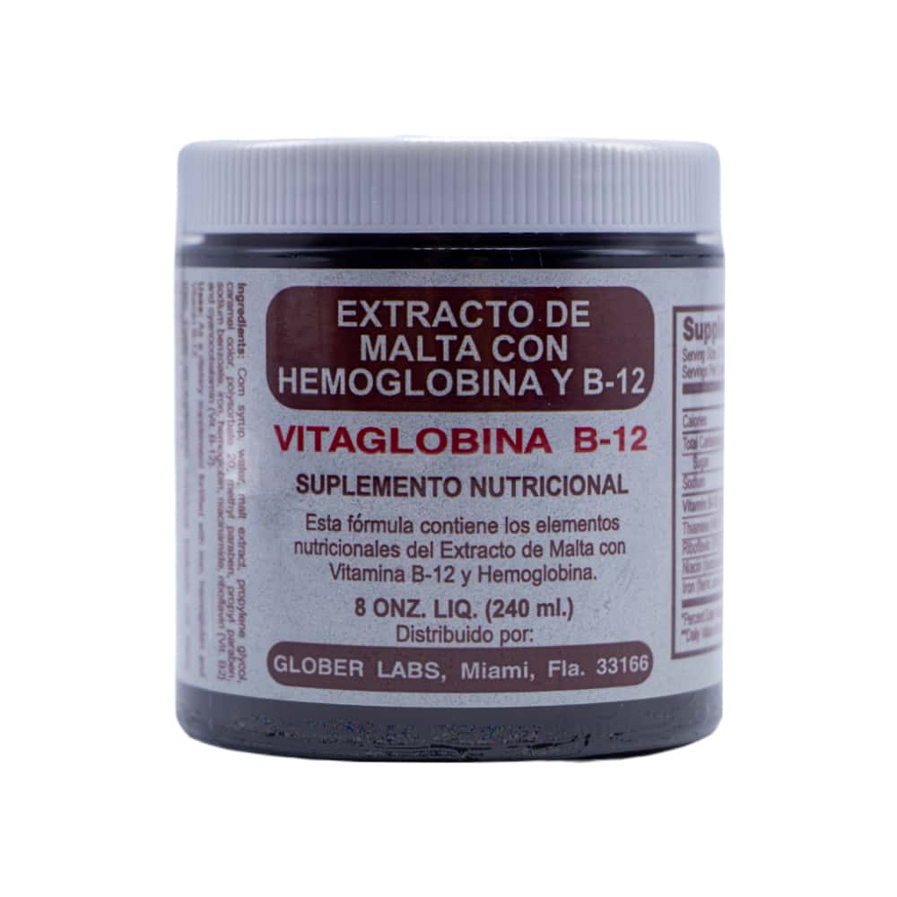 Extracto de malta con hemoglobina y B-12 Nature Plus (240 ml / 8 fl oz) - Miniatura 1
