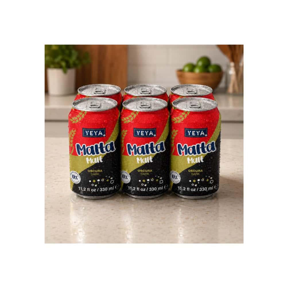 Malta oscura YEYA (6 x 330 ml) - Miniatura 2