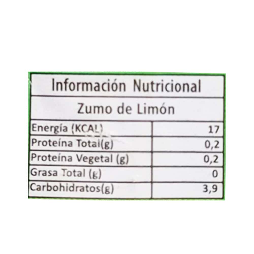 Zumo de limón (4 x 1 L) - Miniatura 3