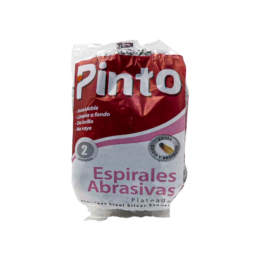 Espirales abrasivas plateadas Pinto (2 U) - Miniatura 1