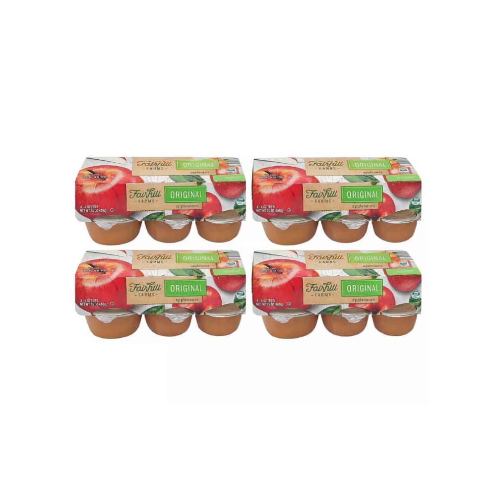 Puré de manzana Original Fair Hill Farms (4 x 678 g / 24 oz) - Miniatura 1