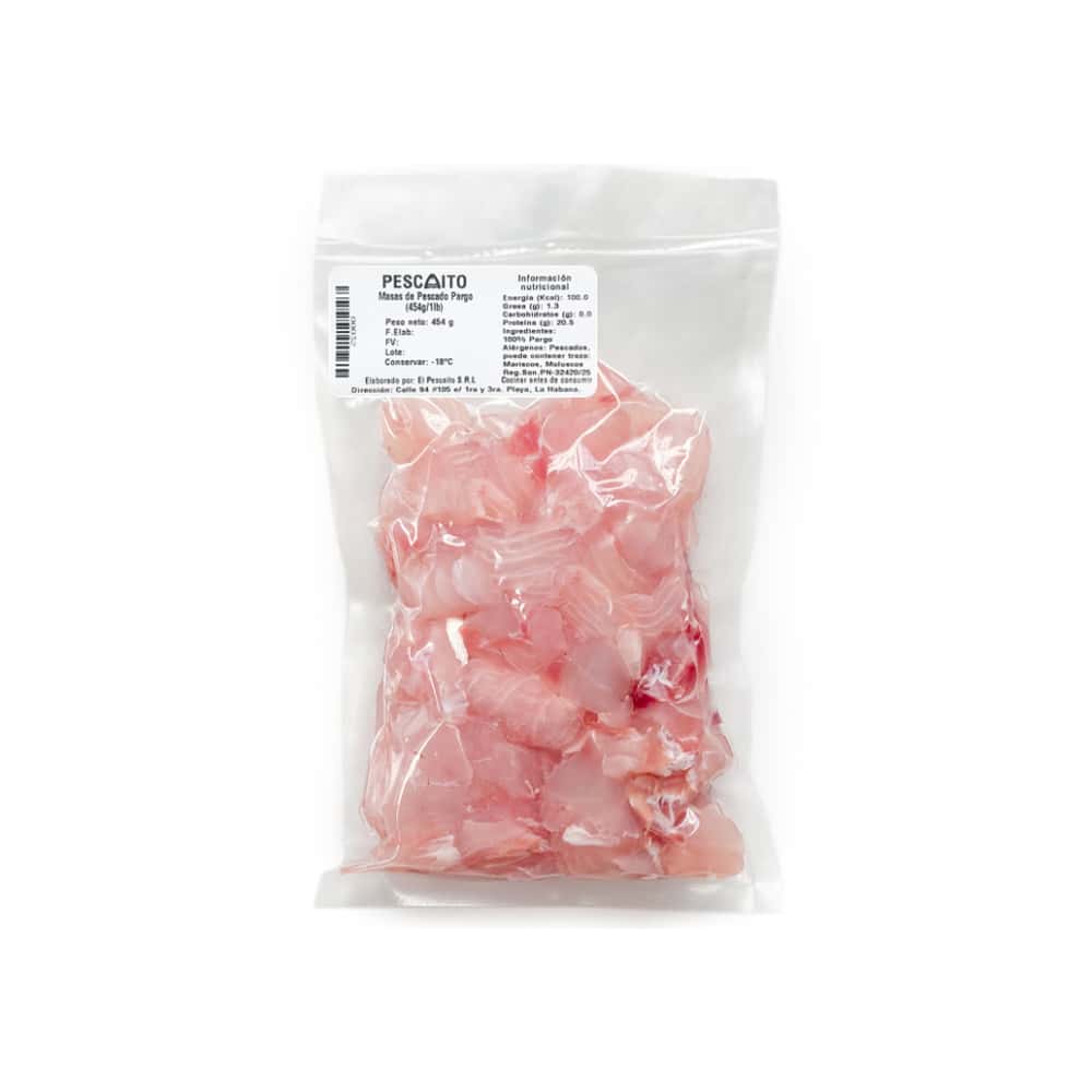 Masas de pescado pargo Pescaito (454 g / 1 lb) - Miniatura 2