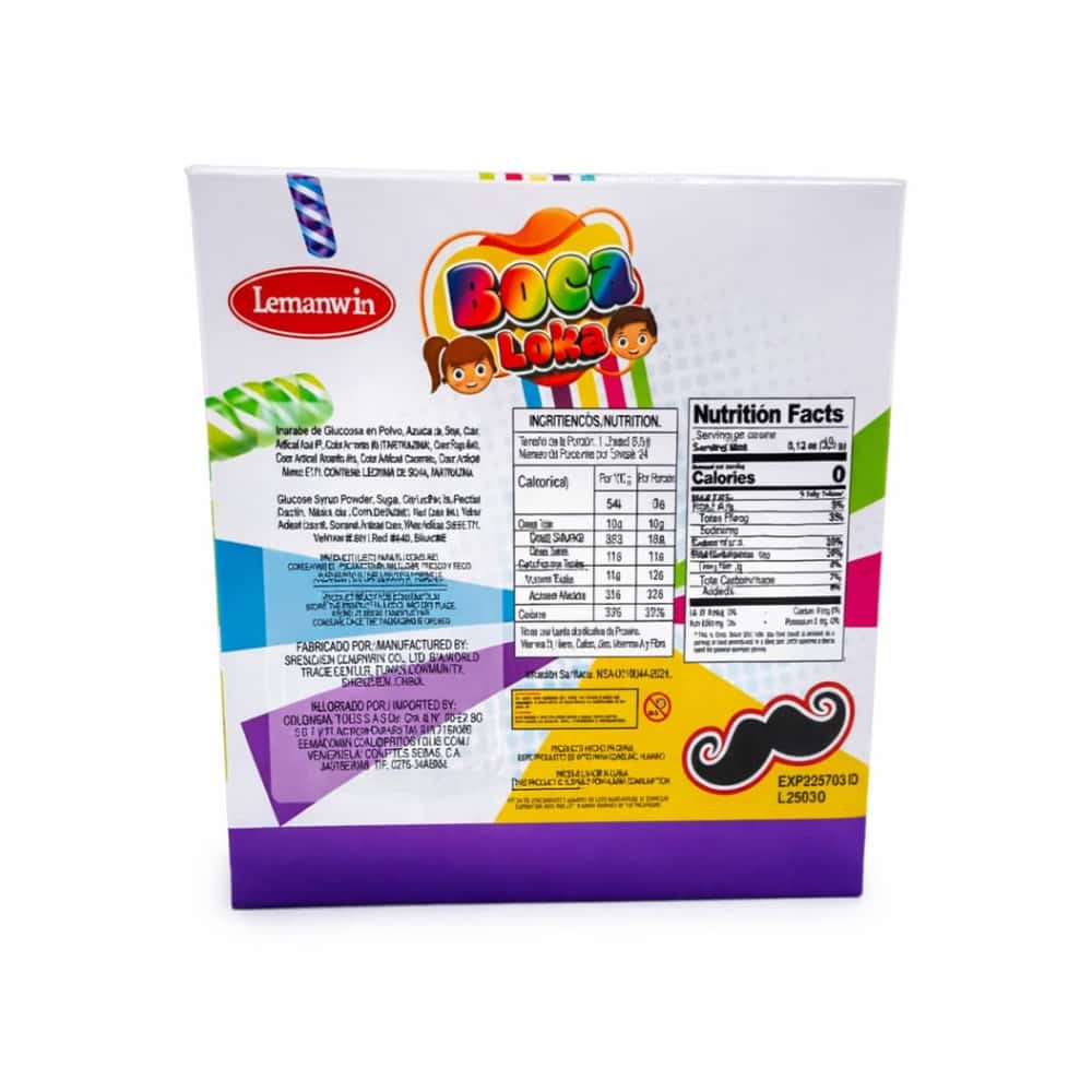 Caja de caramelos duros en forma de tetinas Lemanwin (84 g / 2.96 oz) - Miniatura 3