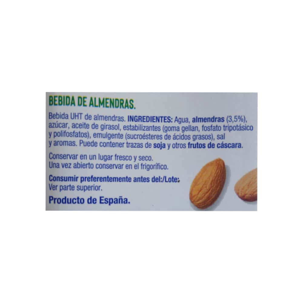 Leche vegetal de almendra Asturiana (1 L) - Miniatura 3