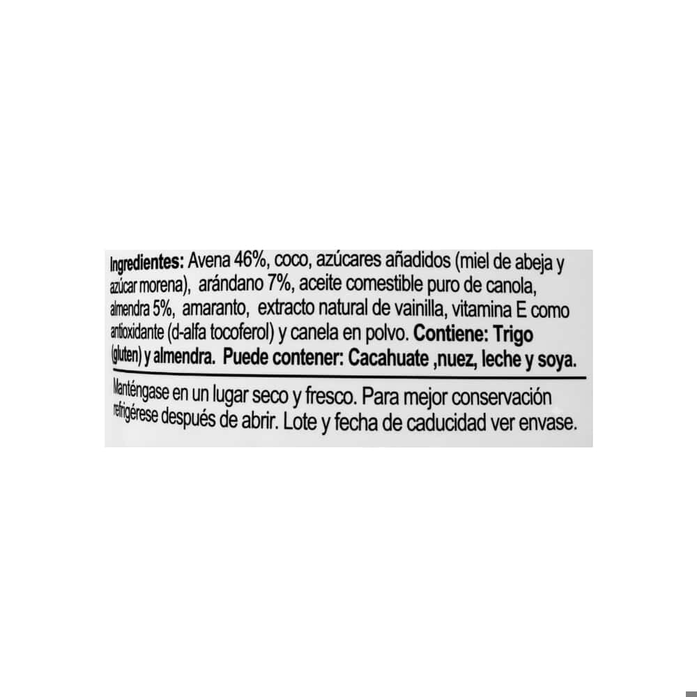 Granola con arándanos y almendra Berry Nuts (210 g / 7.4 oz) - Miniatura 3