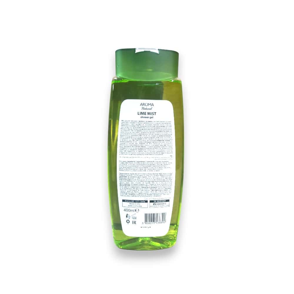 Gel de baño con extracto de lima Aroma Natural (400 ml) - Miniatura 6