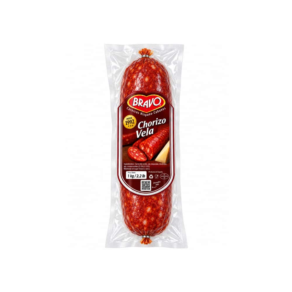 Chorizo vela Bravo (1 kg / 2.2 lb) - Miniatura 1