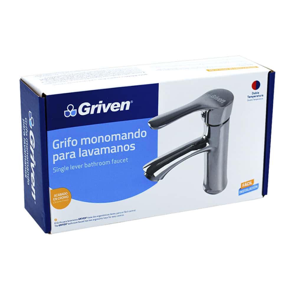 Grifo monomando para lavamanos Griven - Miniatura 8