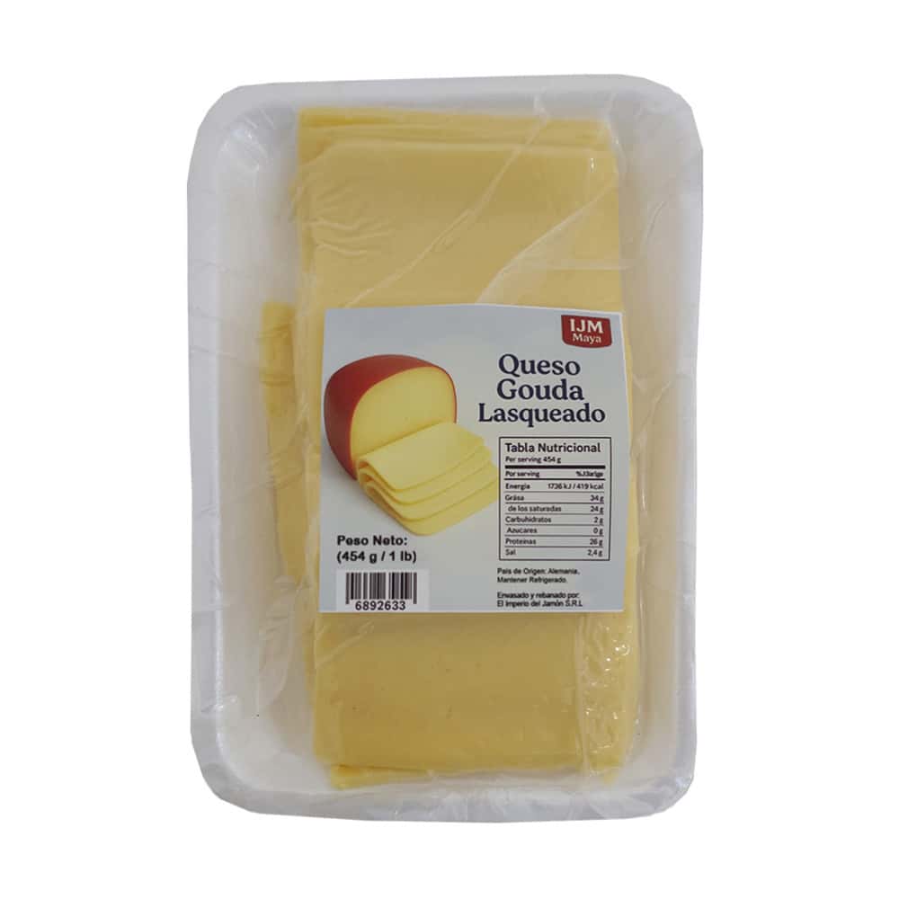 Queso tipo gouda alemán lasqueado Olvegarden (454 g / 1 lb) - Miniatura 4