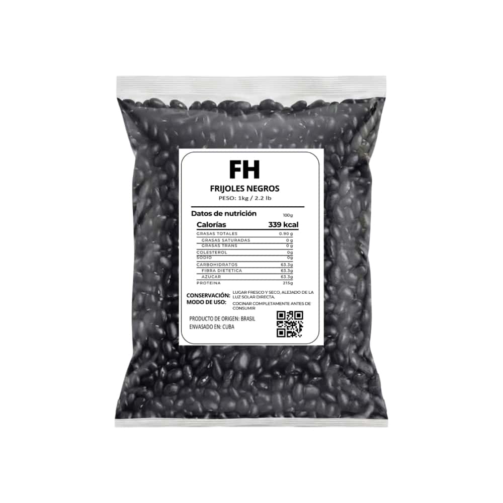 Frijoles negros Fresco Habana (1 kg / 2.2 lb) - Miniatura 2