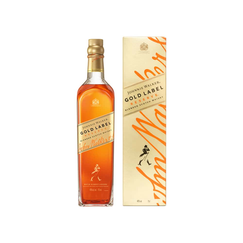 Whisky Gold Label Reserva Johnnie Walker (750 ml) - Miniatura 1