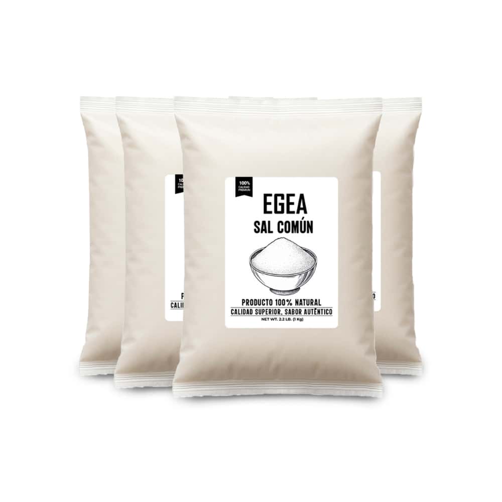 Sal común EGEA (4 x 1 kg / 2.2 lb) - Miniatura 1