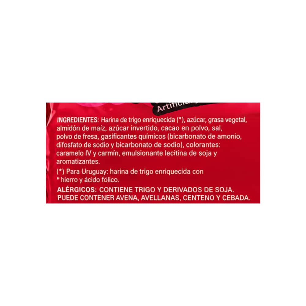 Galleta sabor chocolate con relleno sabor fresa Nikito (120 g / 4.23 oz) - Miniatura 3