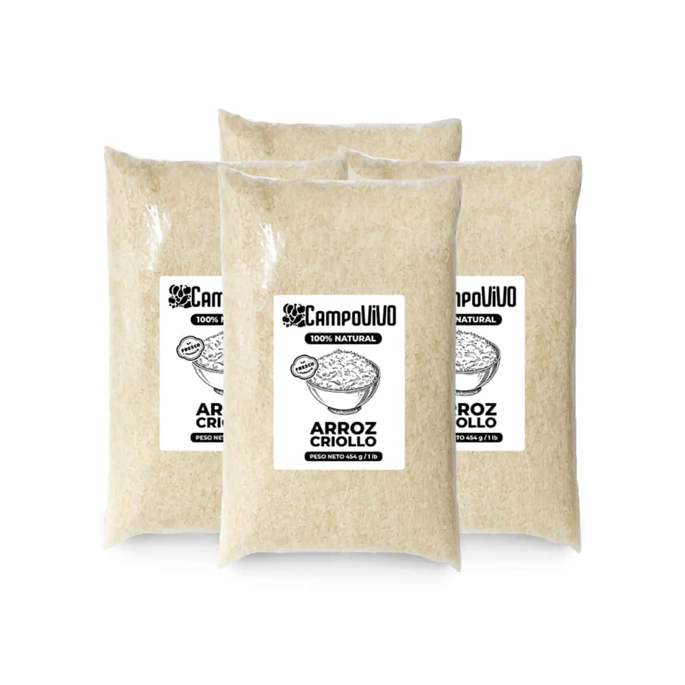 Arroz criollo Campo Vivo (4 x 454 g / 1 lb) - Miniatura 1