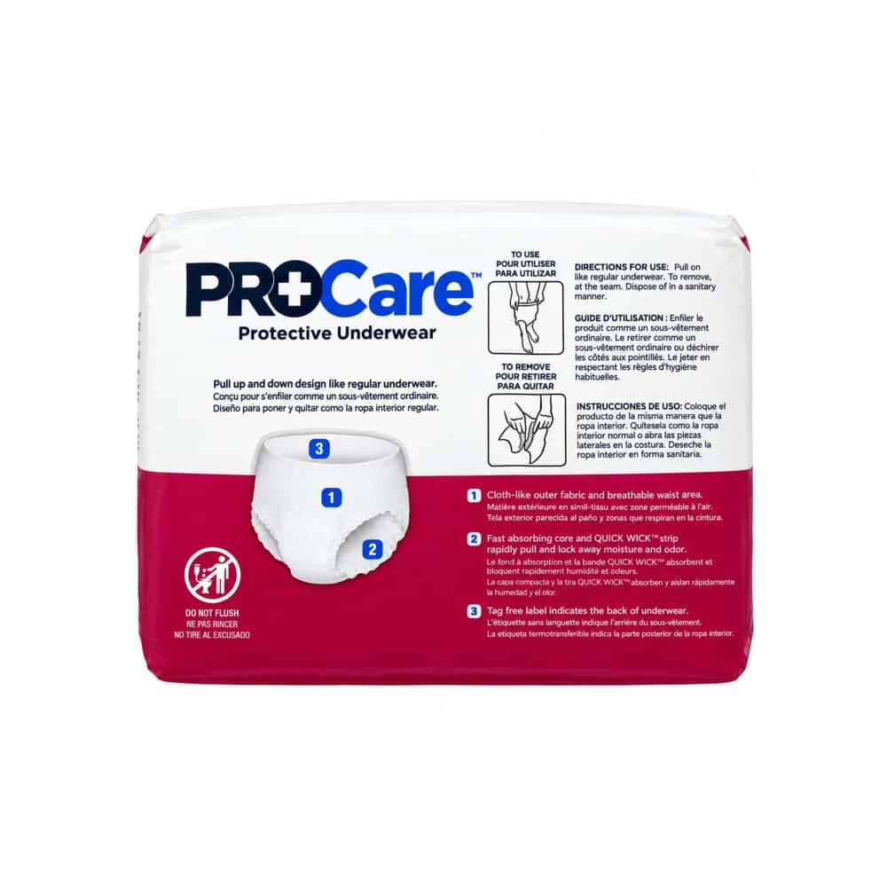 Pañales desechables para adultos talla M ProCare (20 U) - Miniatura 2