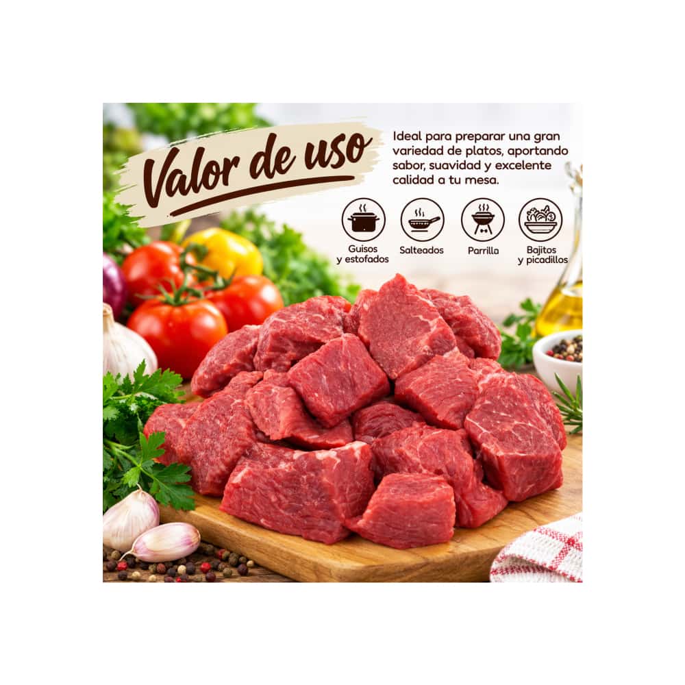 Carne de res troceada LF (1 kg / 2.2 lb) - Miniatura 4