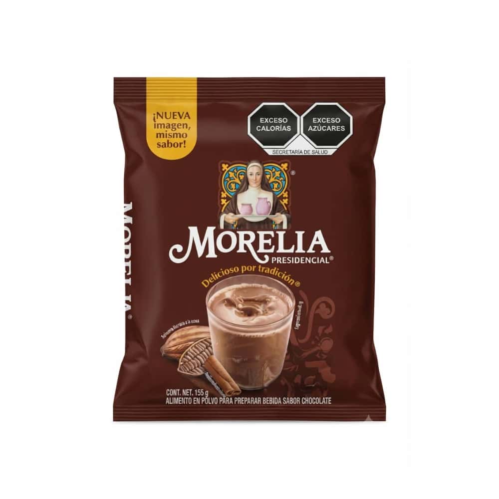 Alimento en polvo para preparar bebidas sabor chocolate Morelia Presidencial (155 g / 5.46 oz) - Miniatura 1