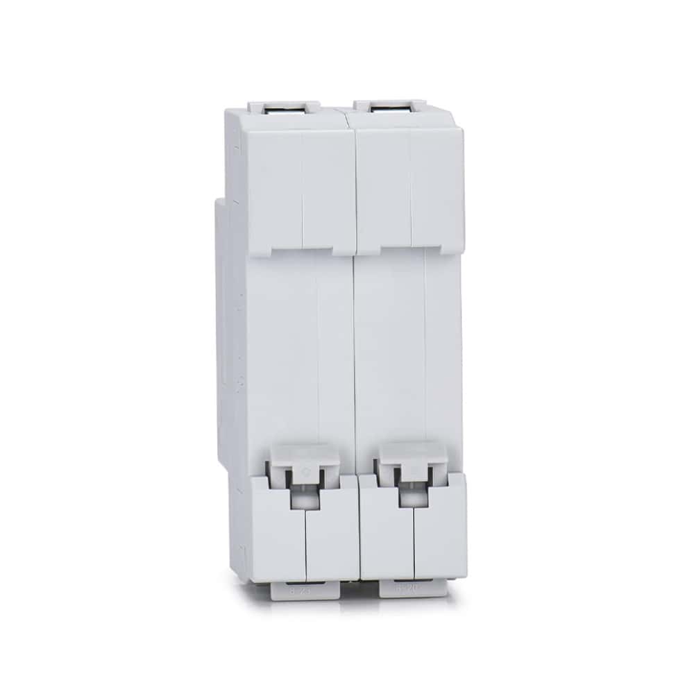 Interruptor termomagnético tipo europeo. Breaker de 20 A 2 polos Troen - Miniatura 4