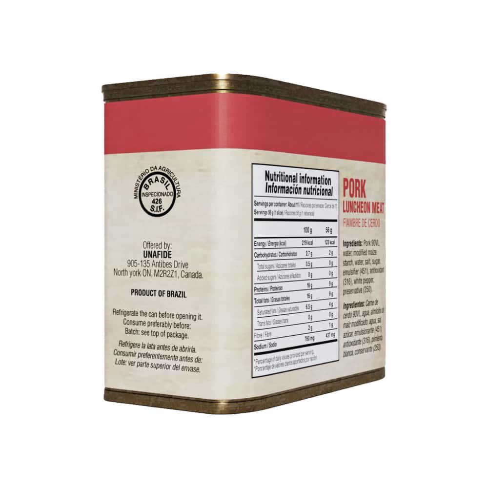 Fiambre de cerdo - spam- YEYA (5 x 320 g / 11.3 oz) - Miniatura 3