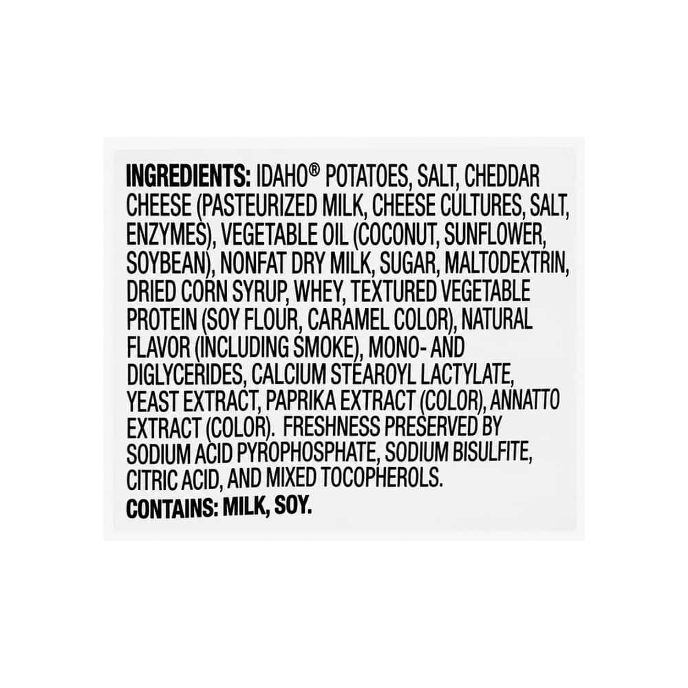 Puré de papas instantáneo con queso ahumado y tocino Idahoan (113.4 g / 4 oz) - Miniatura 3