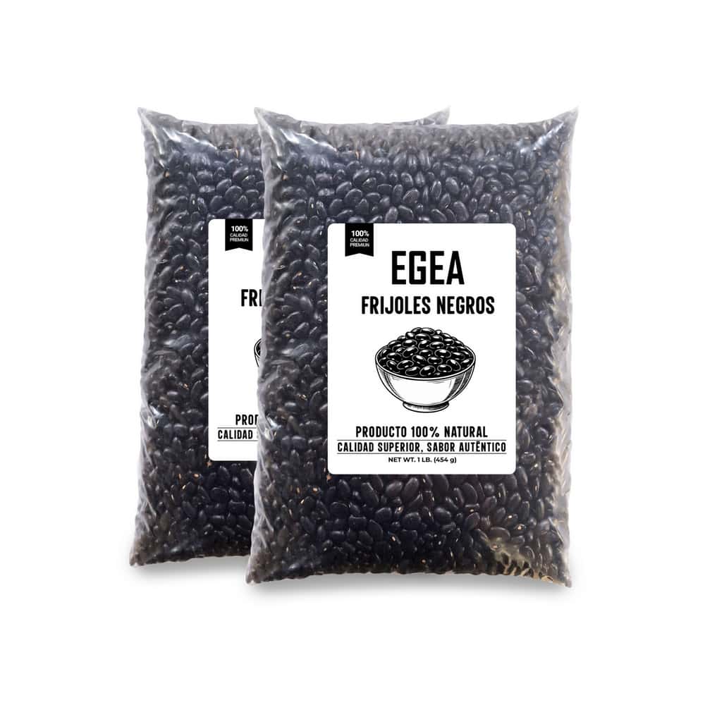 Frijoles negros EGEA (2 x 454 g / 1 lb) - Miniatura 1