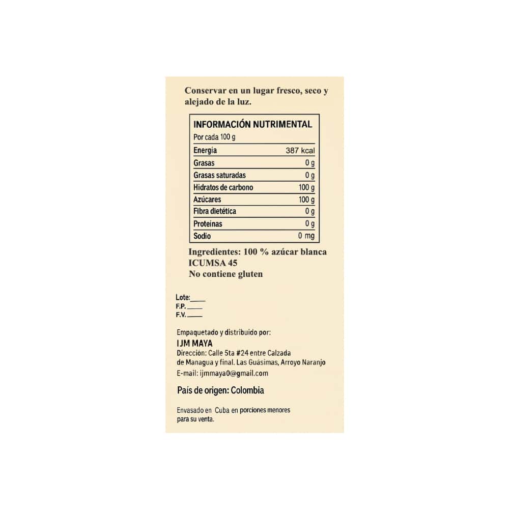 Azúcar blanca IJM Maya (1.36 kg / 3 lb) - Miniatura 3