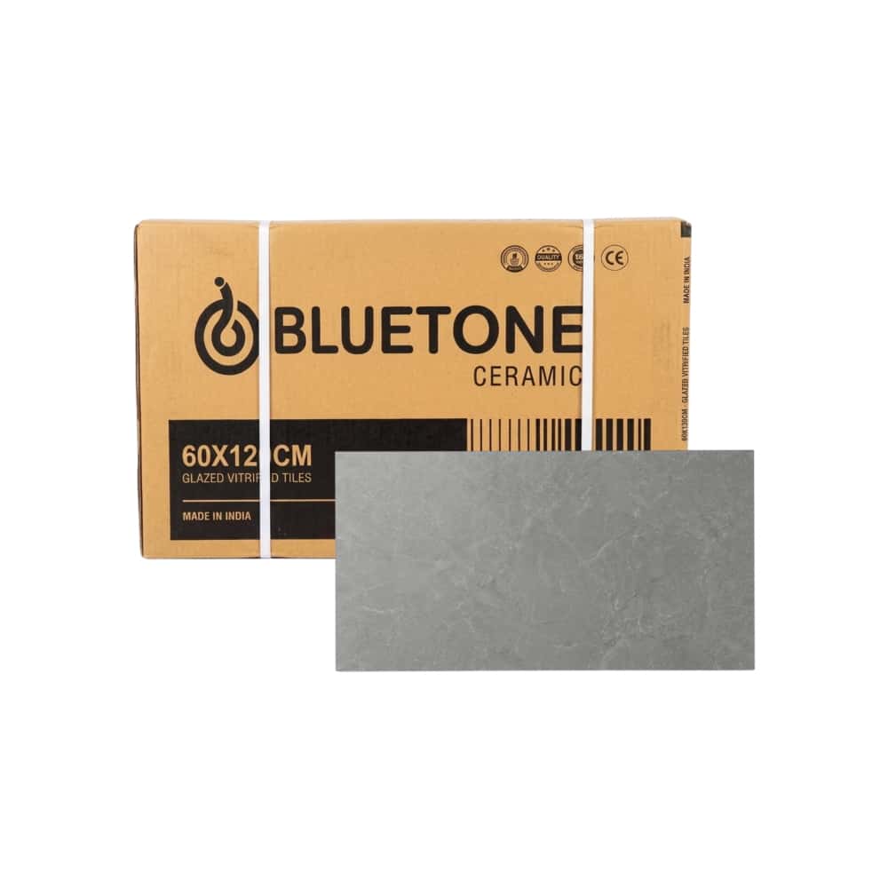 Caja de losas de cerámica acron grey matt 600 mm x 1200 mm Bluetone (2 U) - Miniatura 1