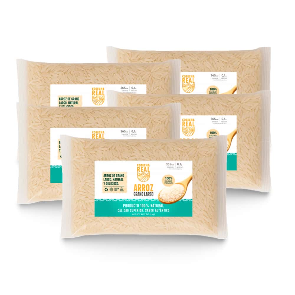 Arroz de grano largo Cosecha Real (5 x 1 kg / 2.2 lb) - Miniatura 1