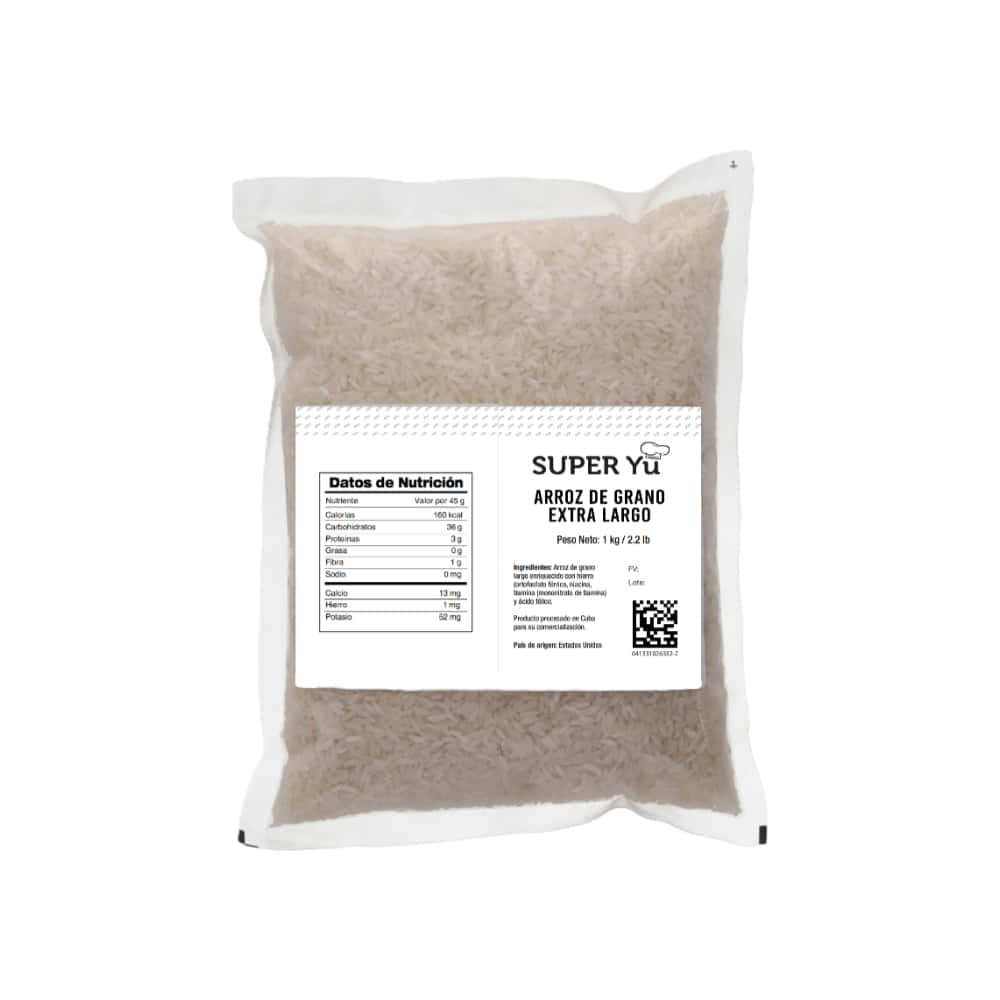 Arroz de grano extra largo Super Yu (1 kg / 2.2 lb) - Miniatura 2