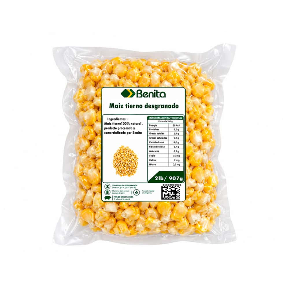 Maíz tierno desgranado Benita (907 g / 2 lb) - Miniatura 3