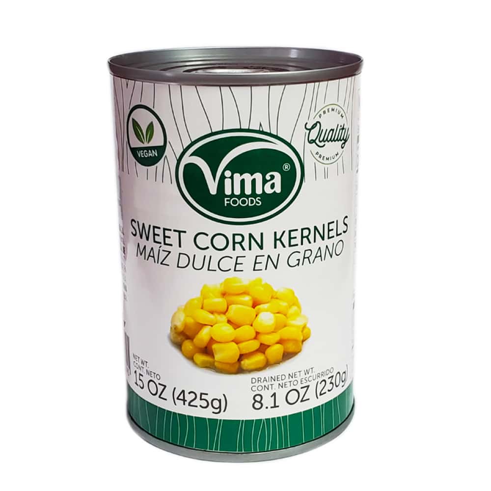 Maiz dulce en grano Vima Foods (425 g / 15 oz) - Miniatura 4
