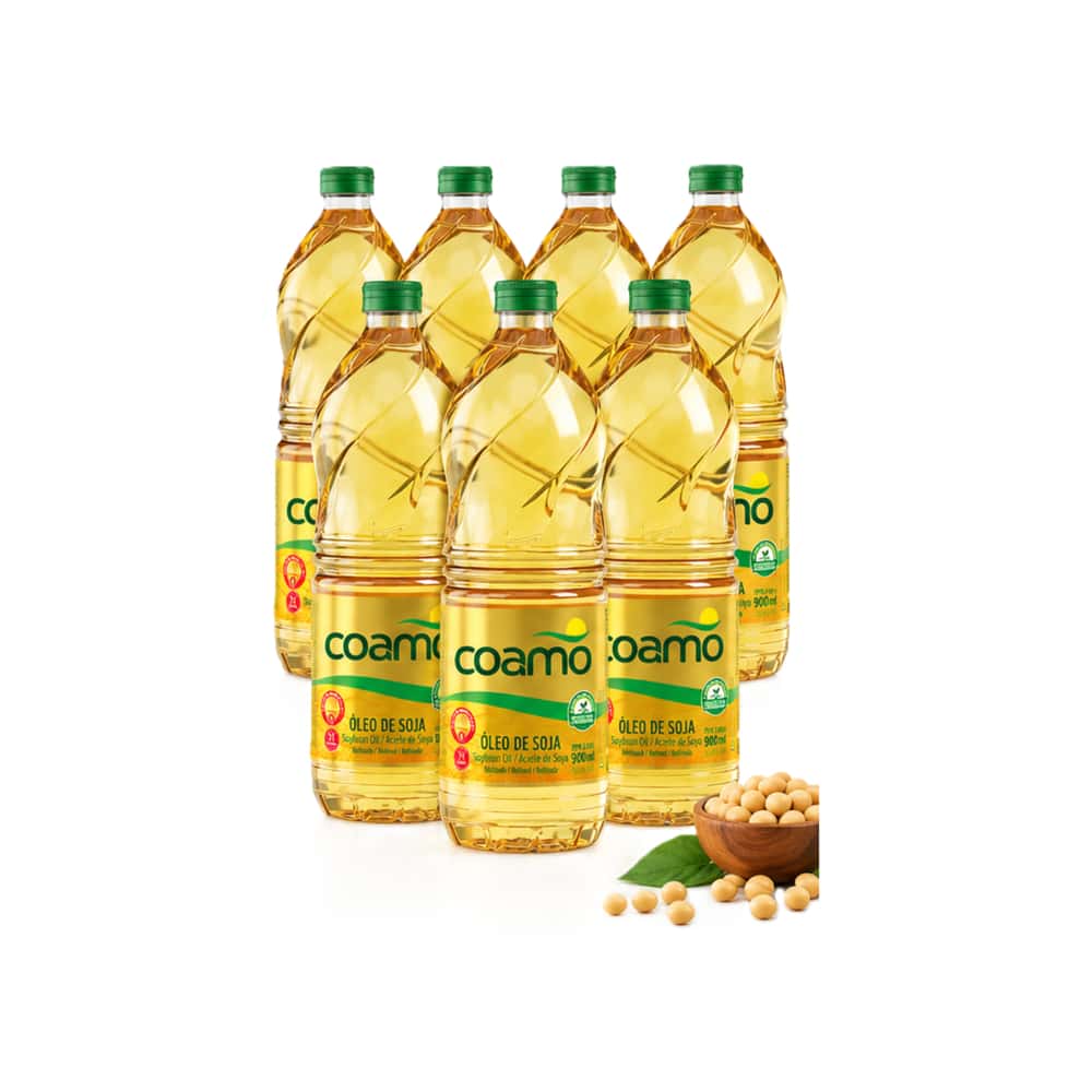 Aceite de soja refinado Coamo (7 x 900 ml) - Miniatura 1