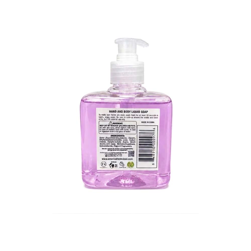 Jabón líquido lavanda para manos América Fresh (300 ml / 10.10 oz) - Miniatura 2