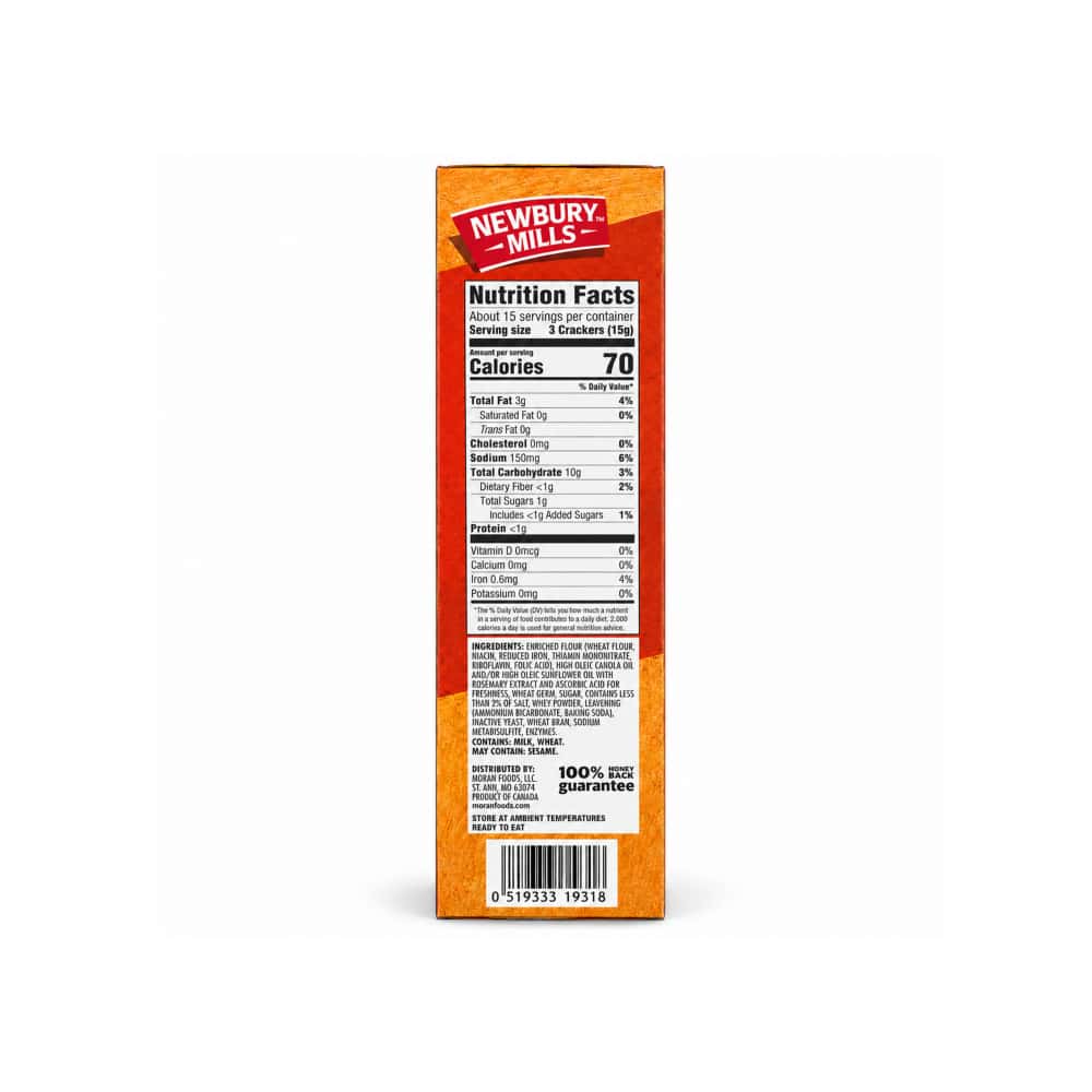 Galletas de trigo originales Newbury Mills (226 g / 8 oz) - Miniatura 3