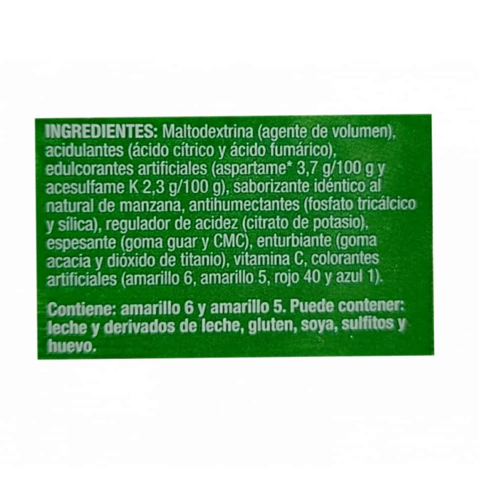 Refresco instantáneo sabor manzana Zuko (104 g / 3.67 oz) - Miniatura 3