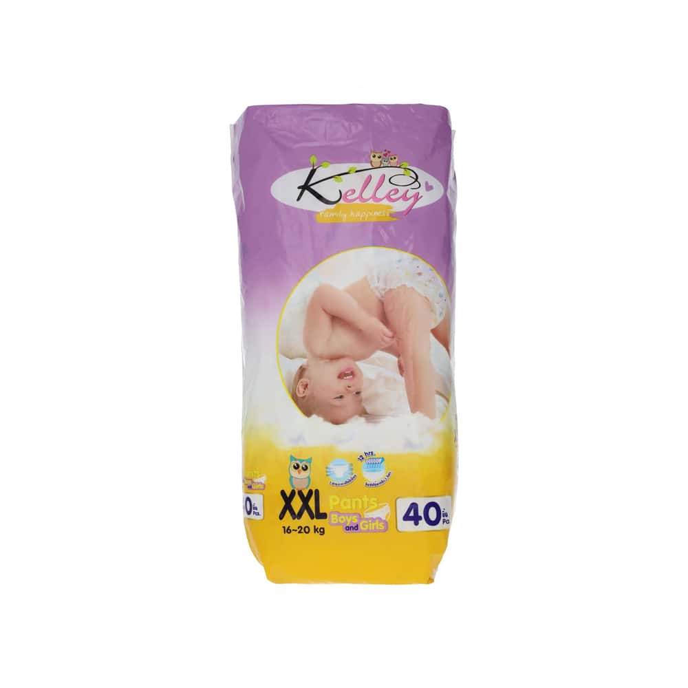 Pañales desechables para bebé talla XXL Kelley (40 U) - Miniatura 1