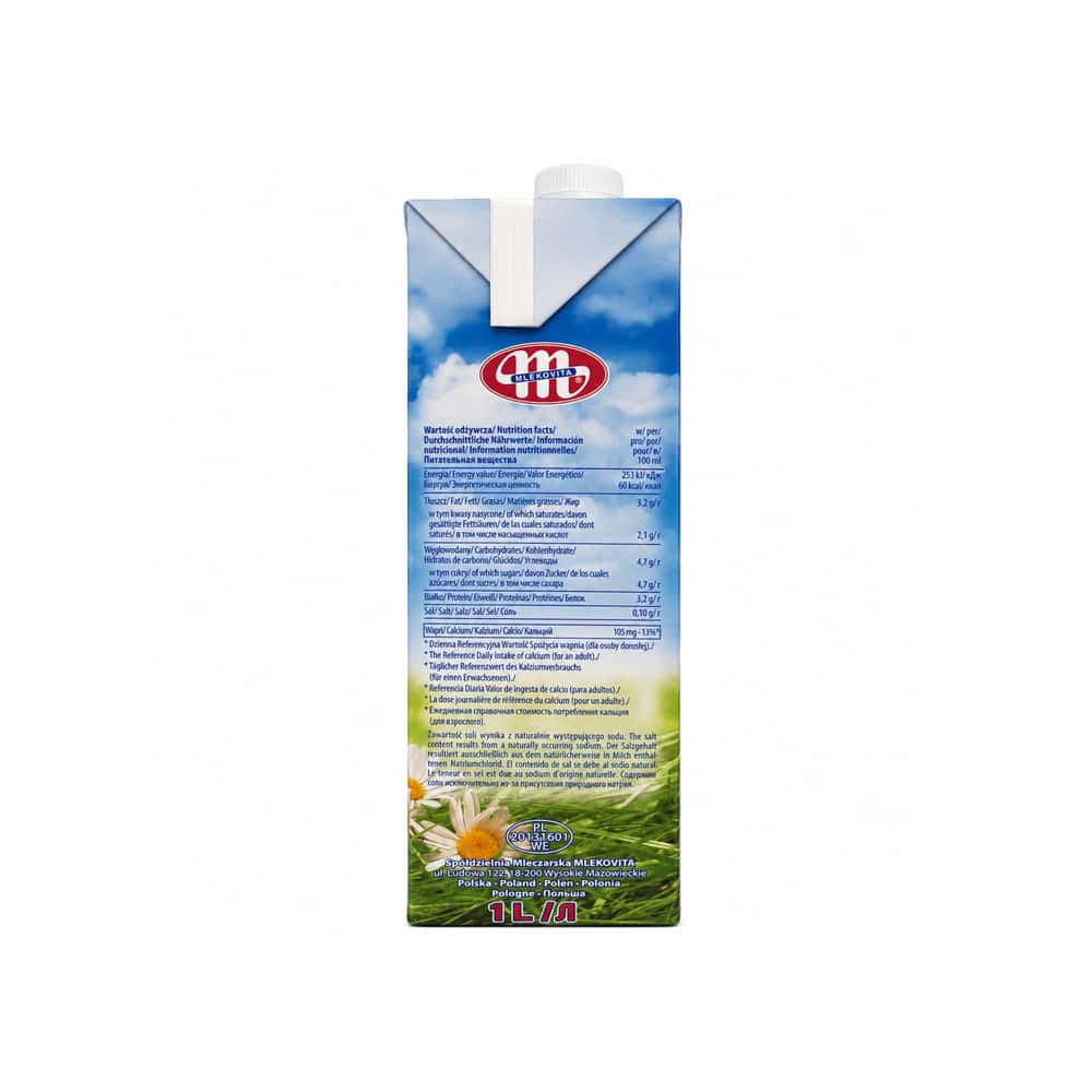 Leche entera Mlekovita (1 L) - Miniatura 3