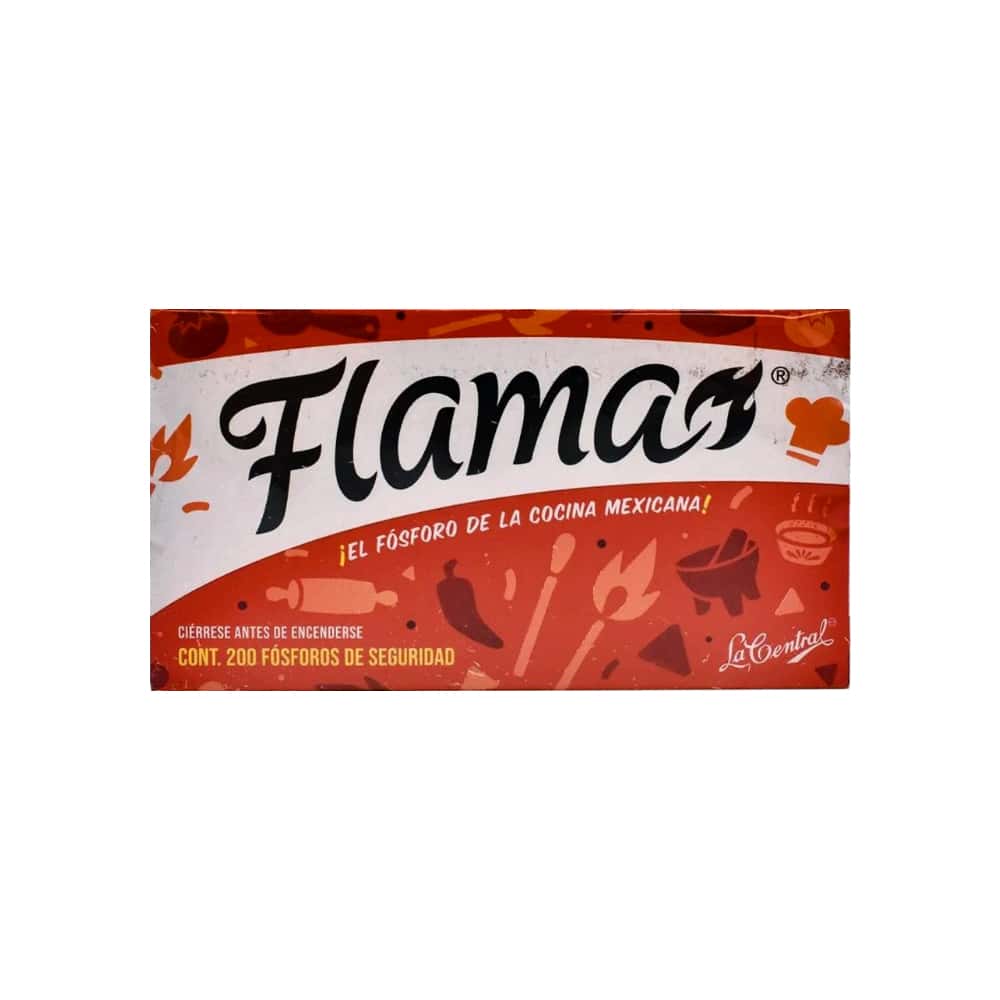 Caja de 200 fósforos Flama - Miniatura 1