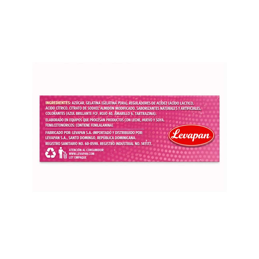 Gelatina sabor frambuesa Gel´hada (35 g / 1.23 oz) - Miniatura 4