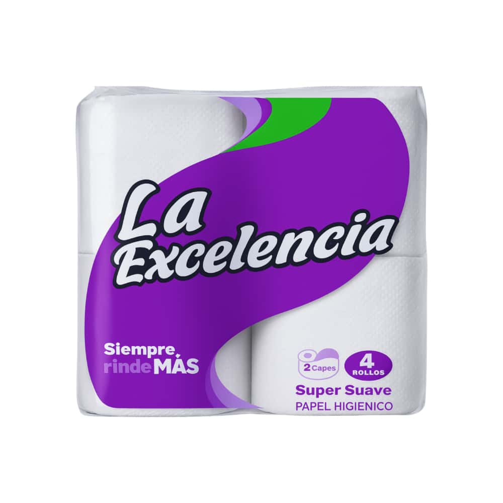Papel Sanitario La Excelencia (4 U) - Miniatura 1