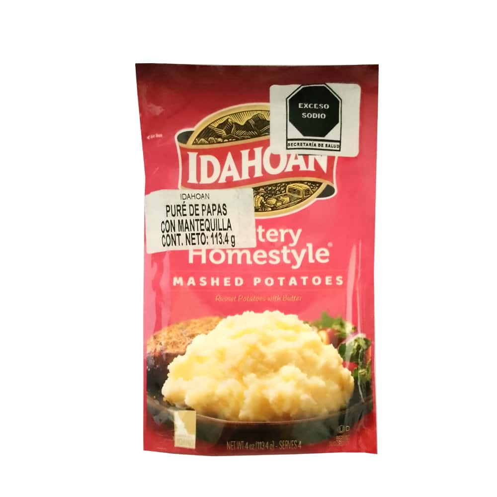 Puré de papa con mantequilla Idahoan (113.4 g / 4 oz) - Miniatura 2