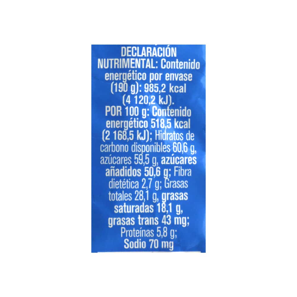 Chocolate con leche fiesta azul marino Kisses Hershey's (190 g / 6.7 oz) - Miniatura 4