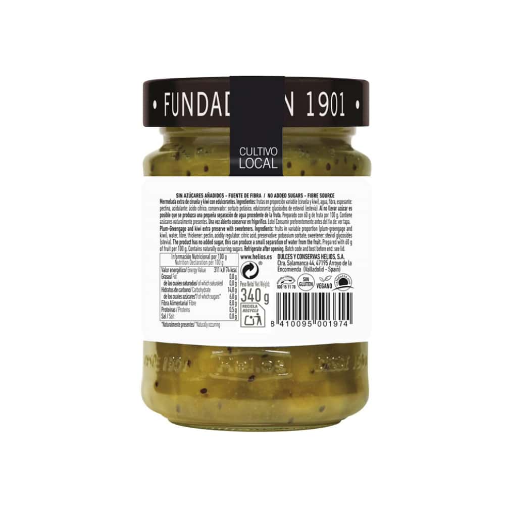 Mermelada extra de ciruela y kiwi Helios (340 g / 11.99 oz) - Miniatura 2