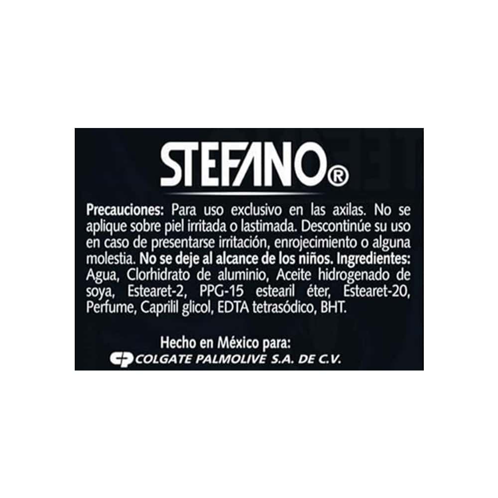 Desodorante original para caballero Stefano Black (50 ml / 1.8 fl.oz) - Miniatura 7