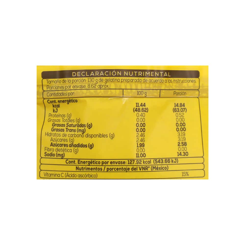 Polvo para preparar gelatina sabor uva Pronto (120 g / 4.23 oz) - Miniatura 4